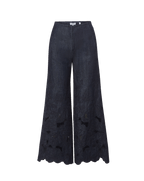 Pantalon large à œillets Osborne