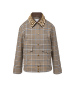 Kasper Plaid Chore Jacket