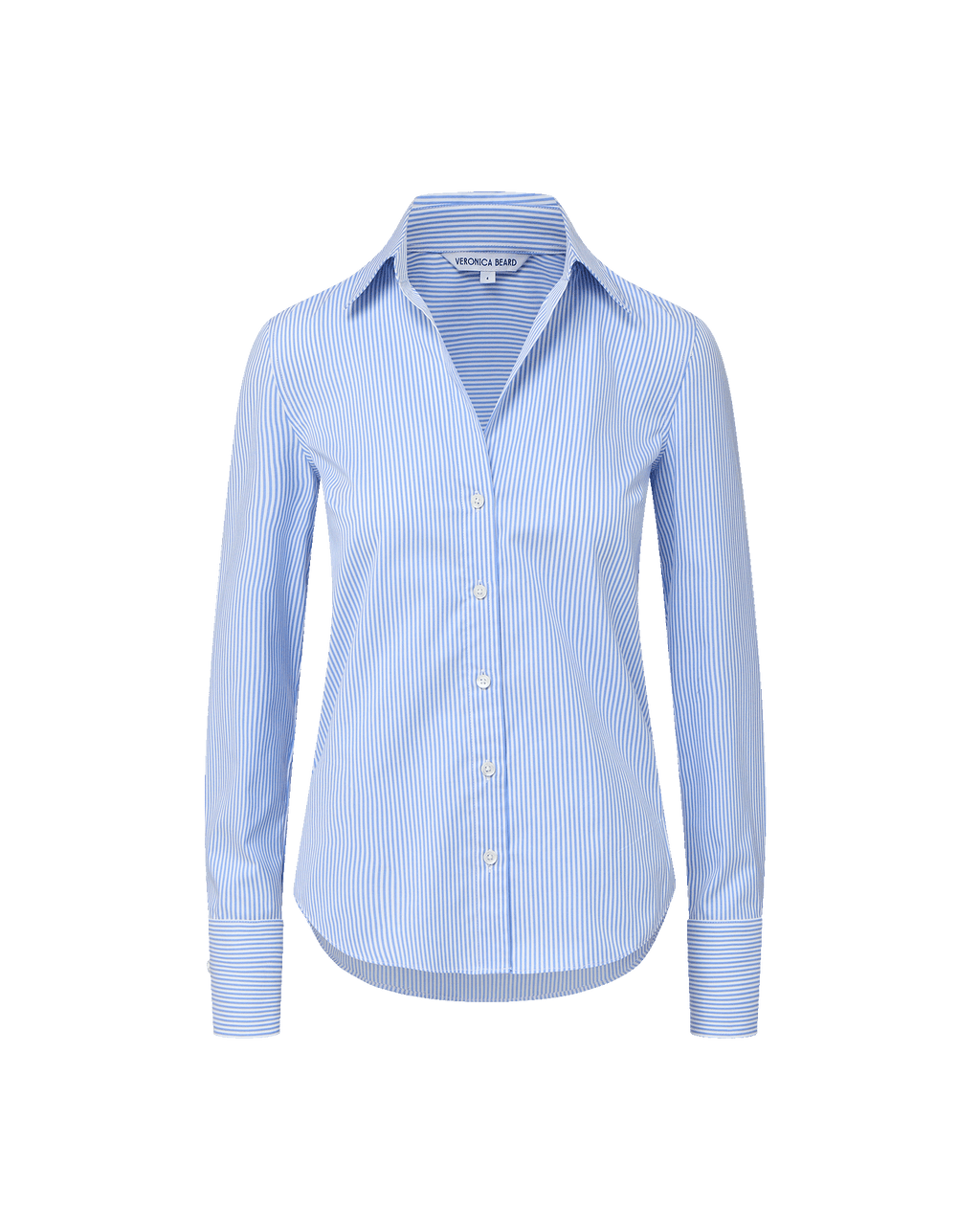 Chemise boutonnée rayée Amelia