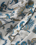 Soleil Paisley Blouse