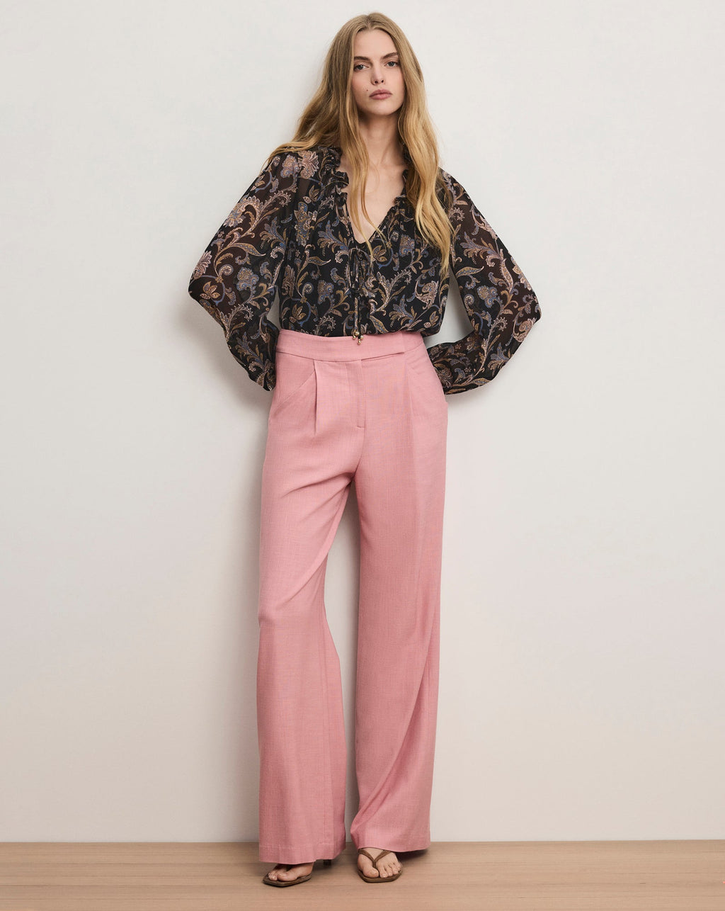 Marbeau Wide-Leg Pant