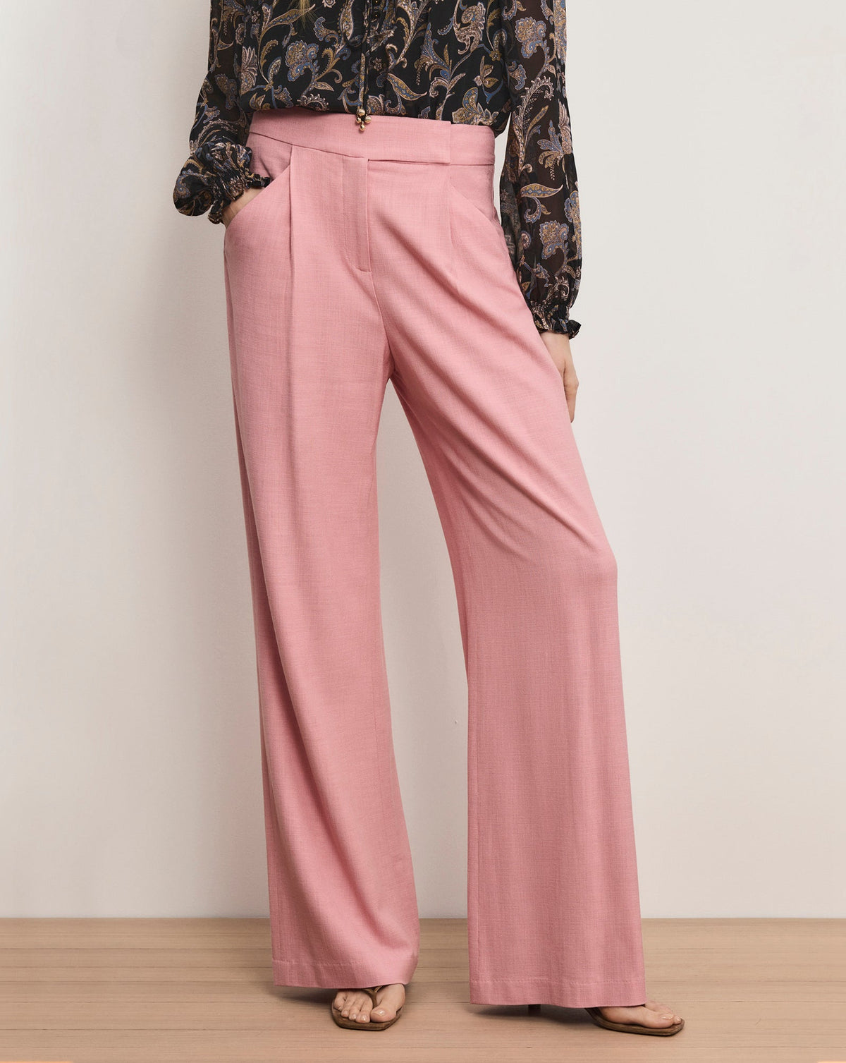 Marbeau Wide-Leg Pant