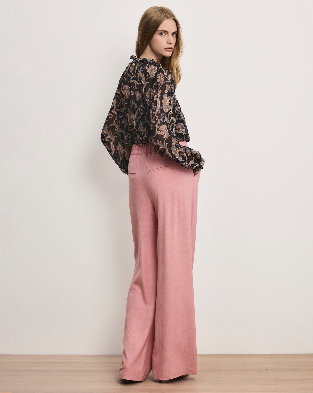 Marbeau Wide-Leg Pant