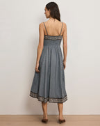 Robe midi imprimée Lana