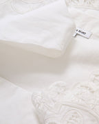 Shanice Robe Courte Bordée de Dentelle