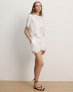 Short Vilvaldi bordé de dentelle