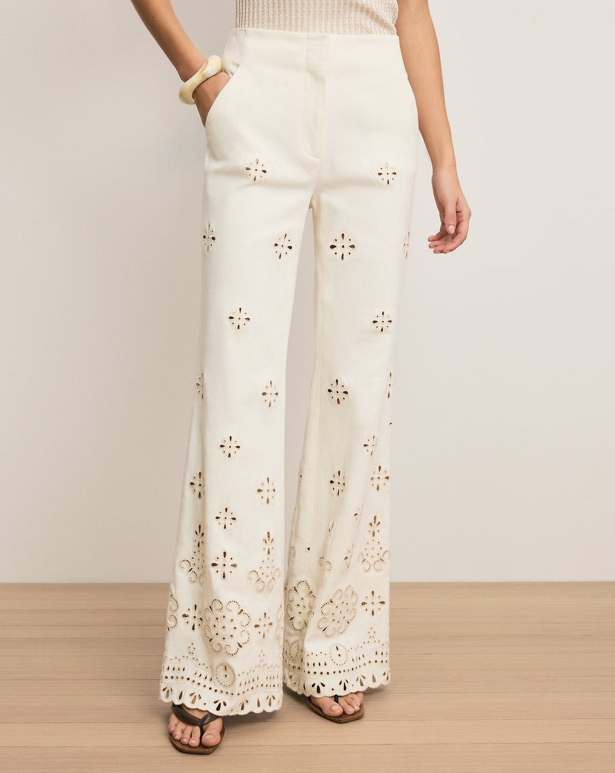 Komi Eyelet Pant