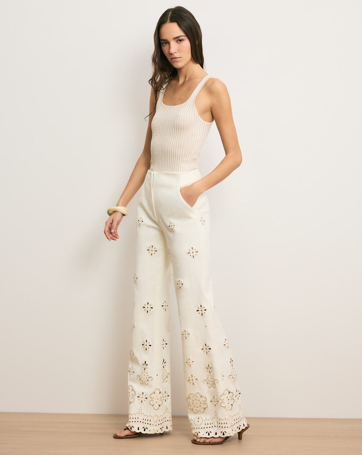 Komi Eyelet Pant