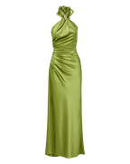 Izaren Halter Maxi Dress