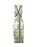 Robe mi-longue Kaliza à imprimé foulard