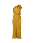 Grycen One-Shoulder Midi Dress
