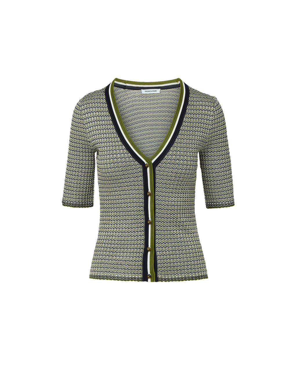 Calliope Knit Button-Front Top