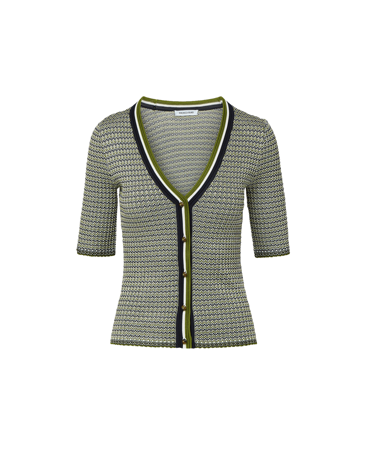 Calliope Knit Button-Front Top