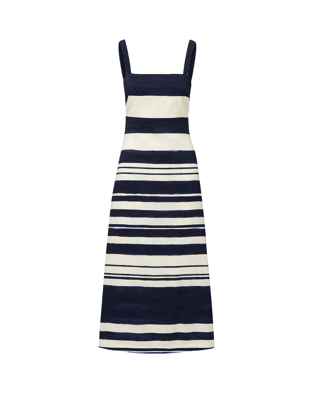 Robe midi rayée Ella