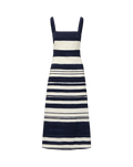 Robe midi rayée Ella