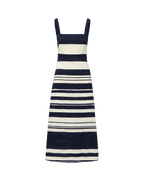 Robe midi rayée Ella