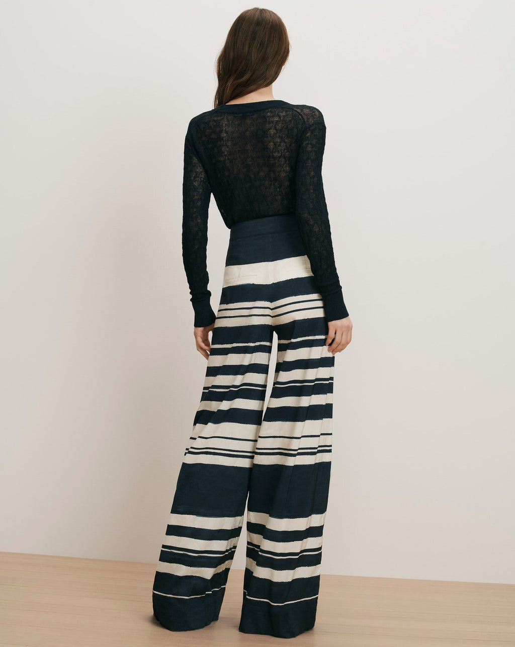 Pantalon à taille croisée Heron
