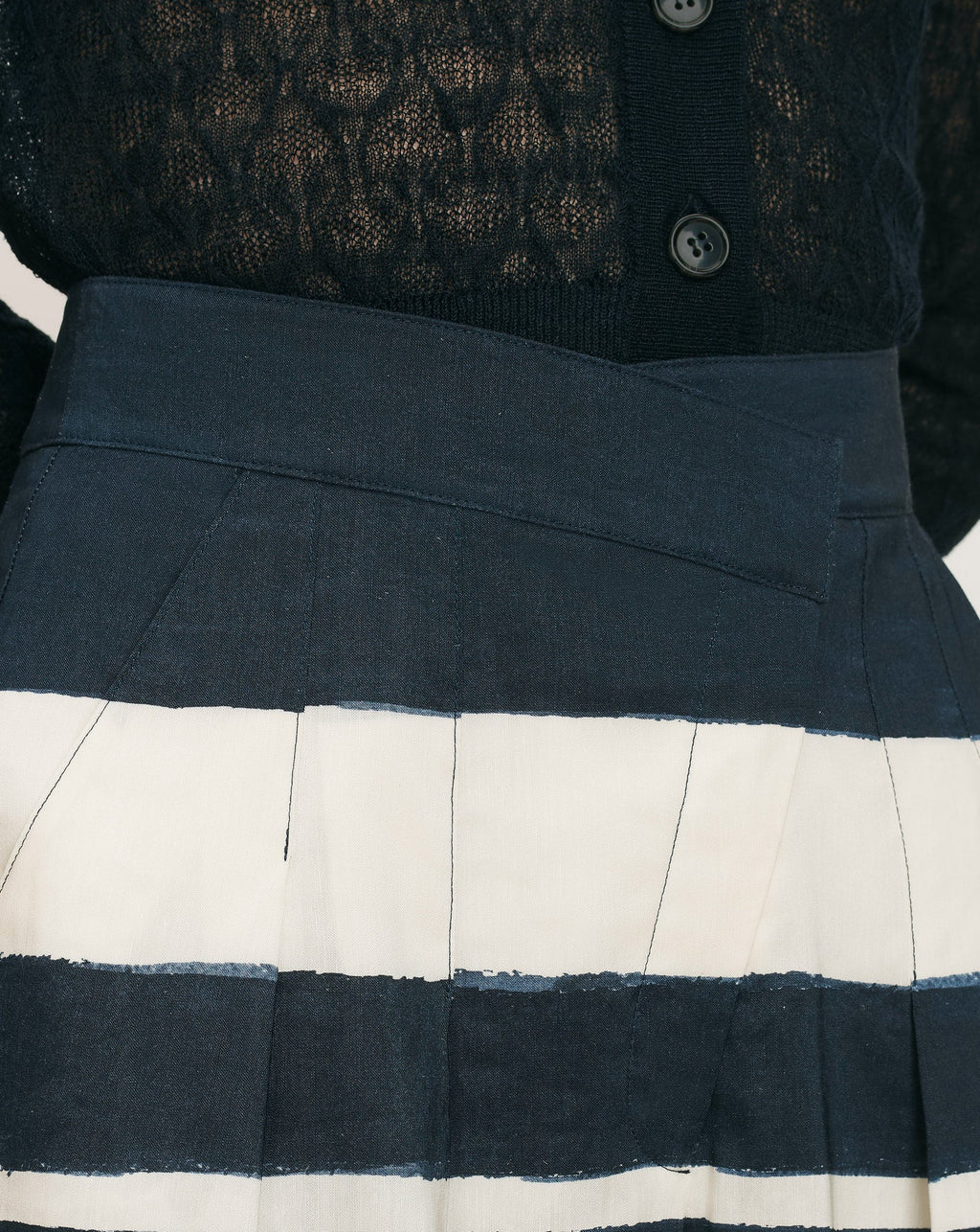 Pantalon à taille croisée Heron