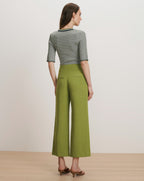 Pantalon large en lin Dova