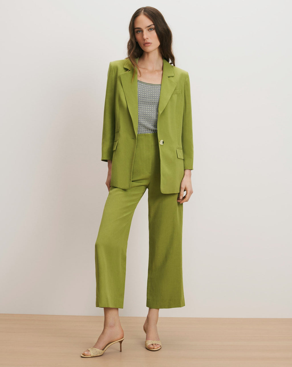 Pantalon large en lin Dova