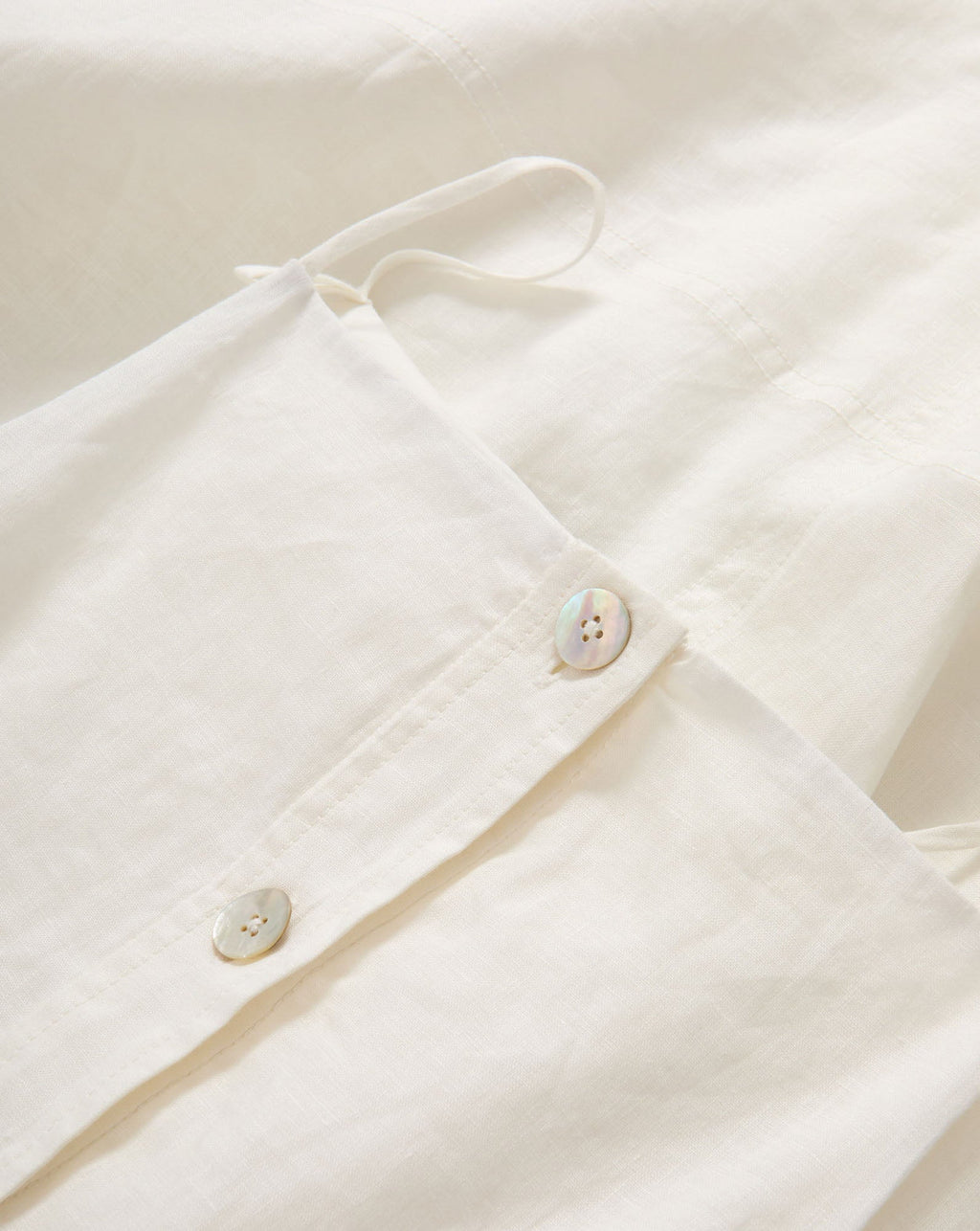 Georges Linen Midi Dress