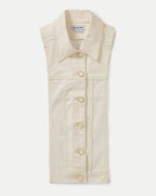 Slate Cotton Twill Dickey