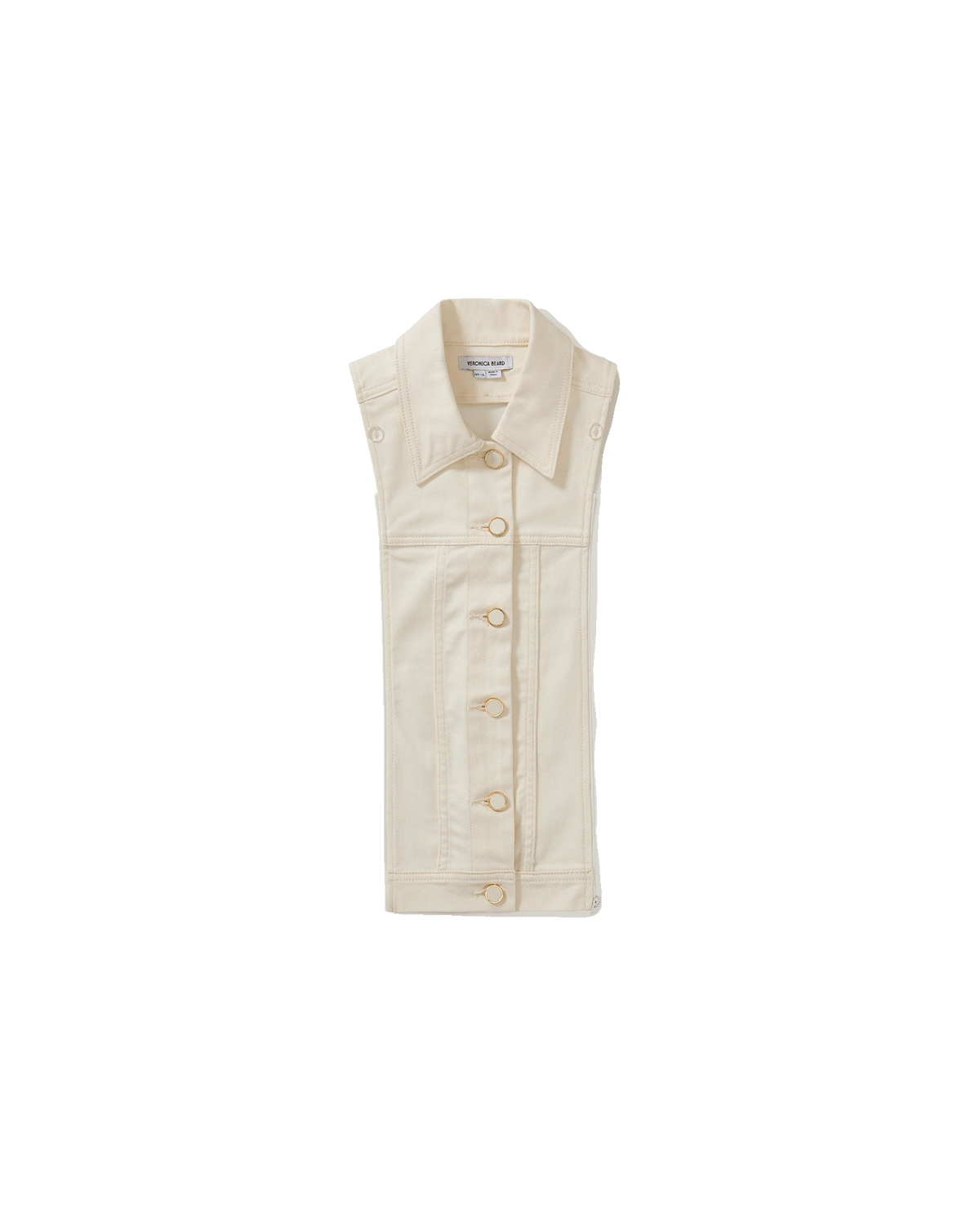 Slate Cotton Twill Dickey