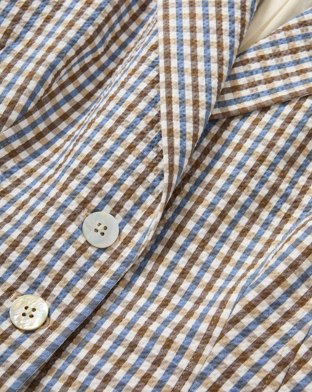 Costa Gingham Vest