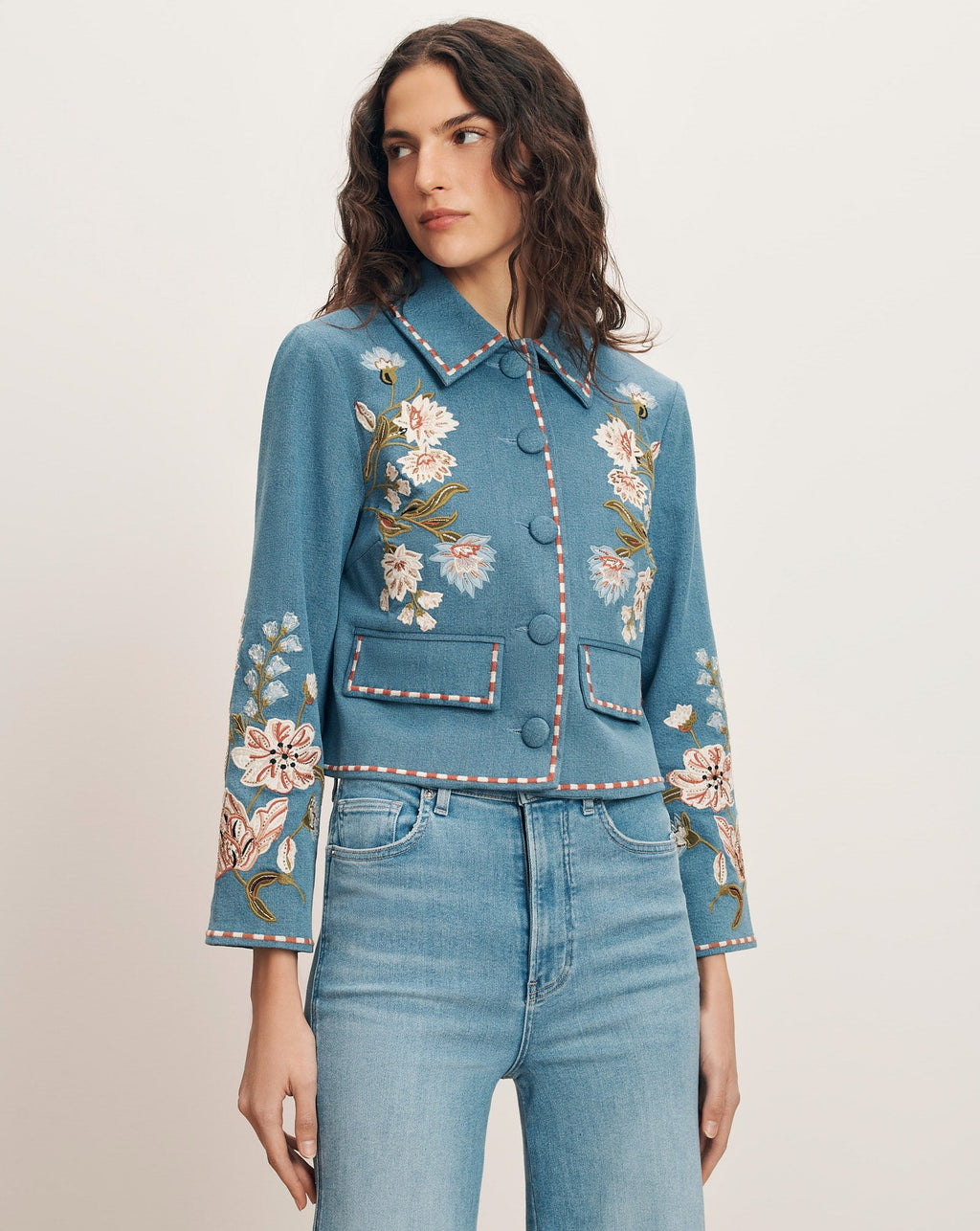 Veste brodée Vikaria