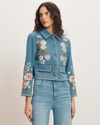 Veste brodée Vikaria