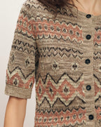 Shana Printed Cardigan