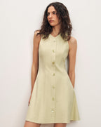 Steiner Button-Down Mini Dress