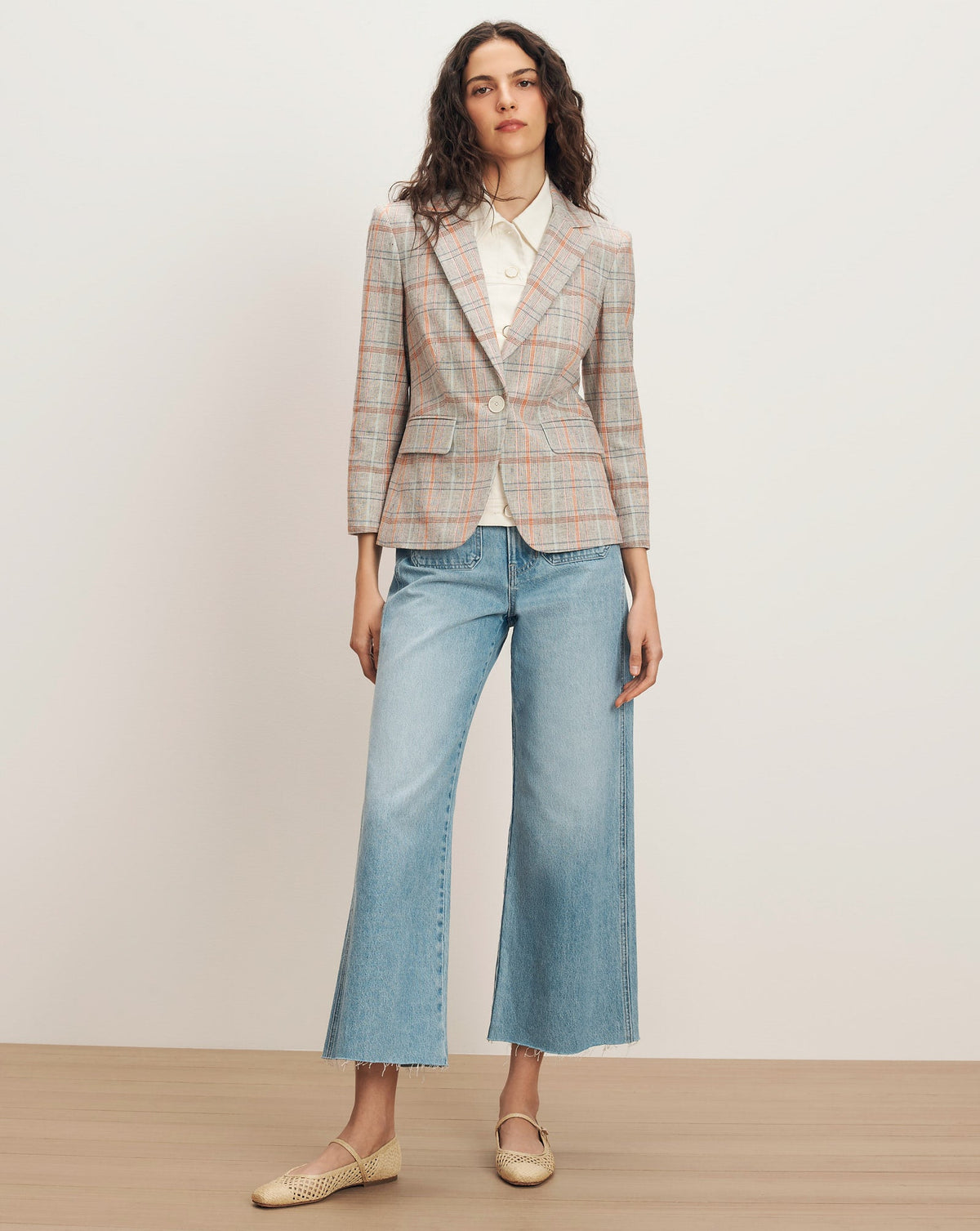 Schoolboy Plaid Dickey Jacket
