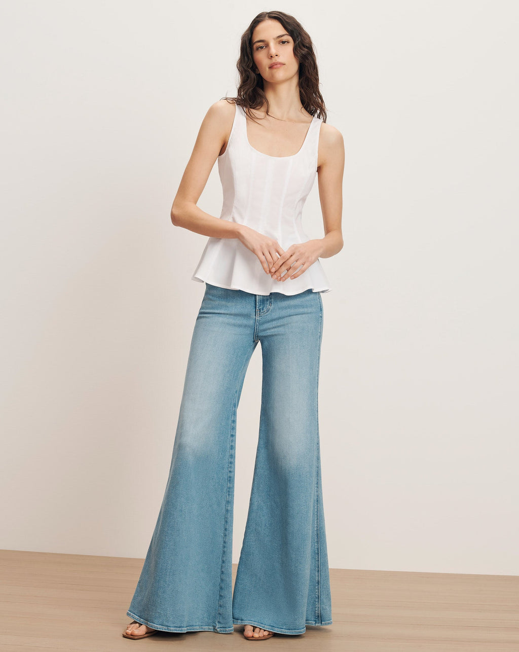 Charlie Peplum Tank Top