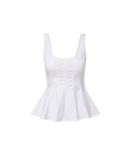 Charlie Peplum Tank Top