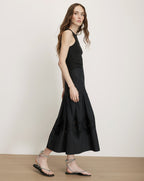 Fynnley Embroidered Midi Skirt