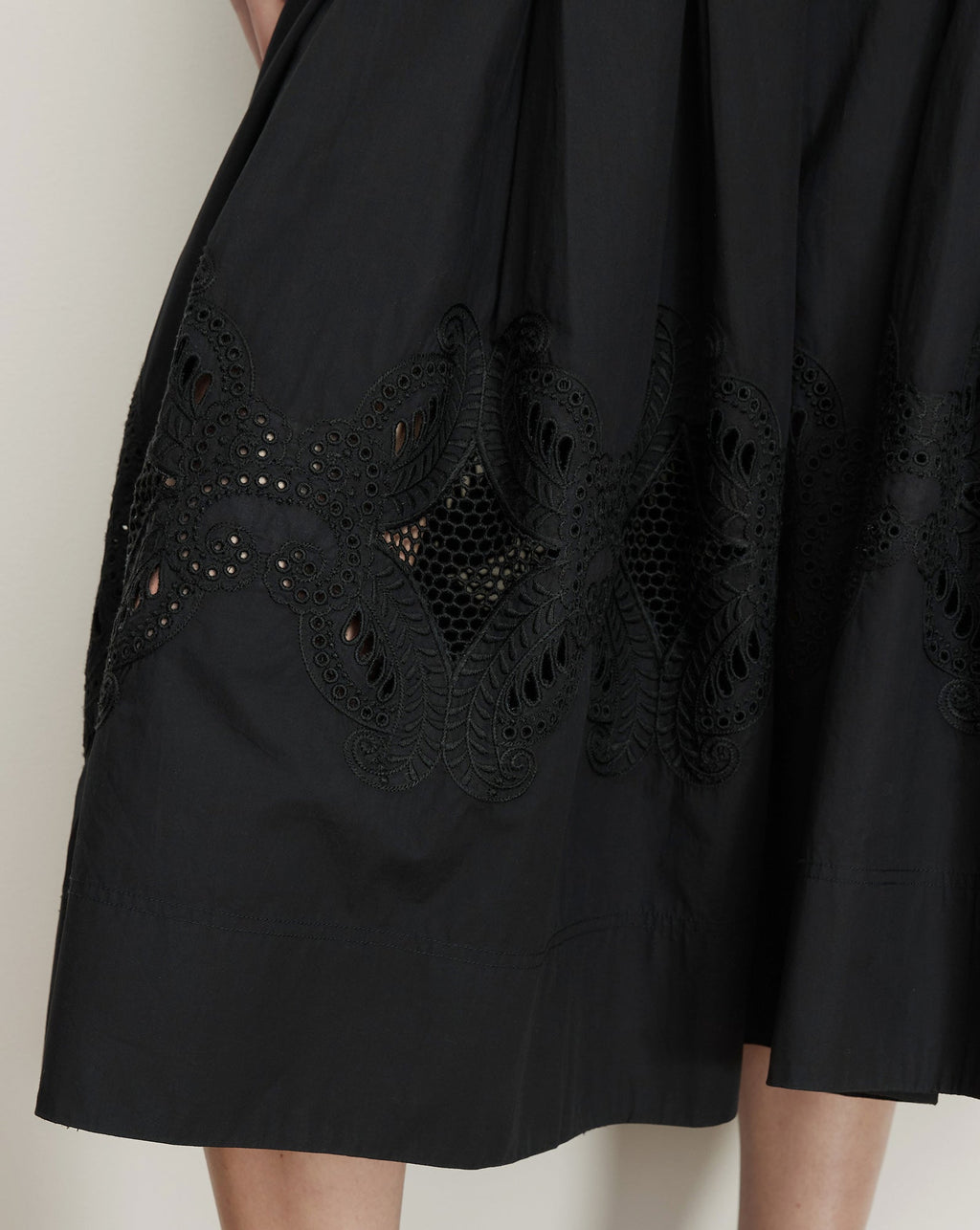 Fynnley Embroidered Midi Skirt
