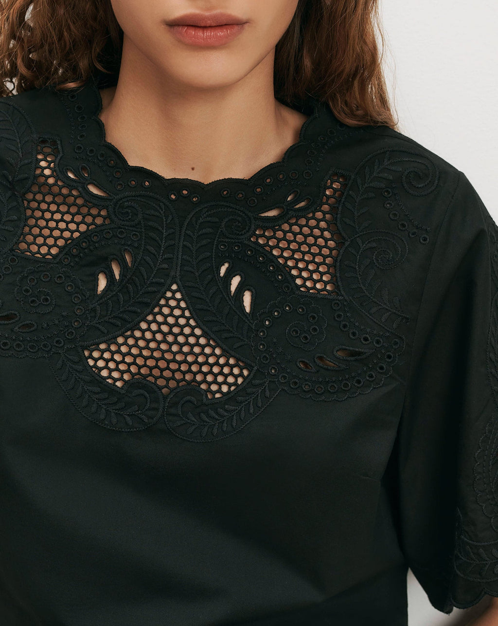 Errol Embroidered Top