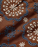 Allen Linen Eyelet Short - Famous | Online Store