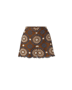 Allen Linen Eyelet Short - Famous | Online Store