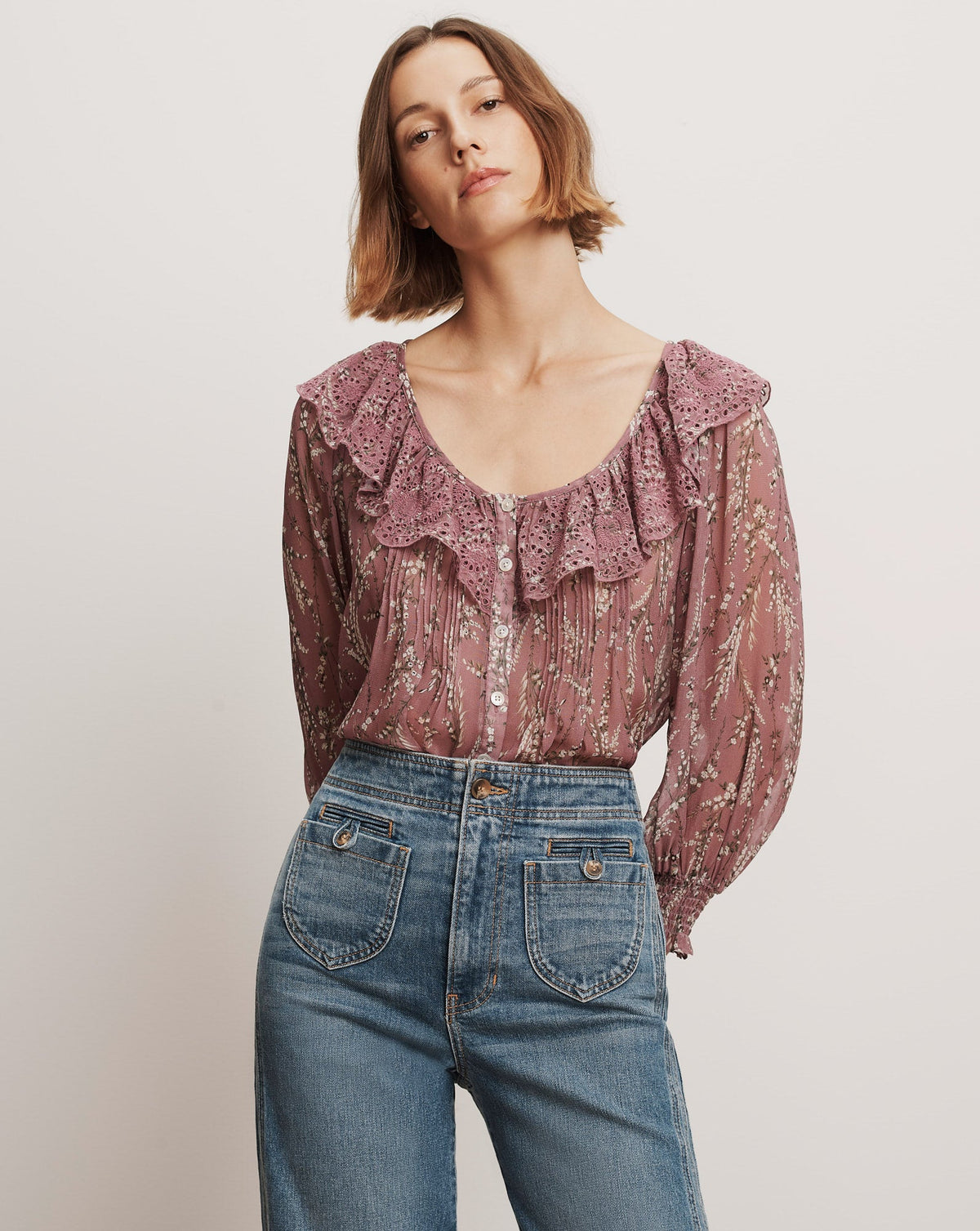 Hewitts Floral Blouse