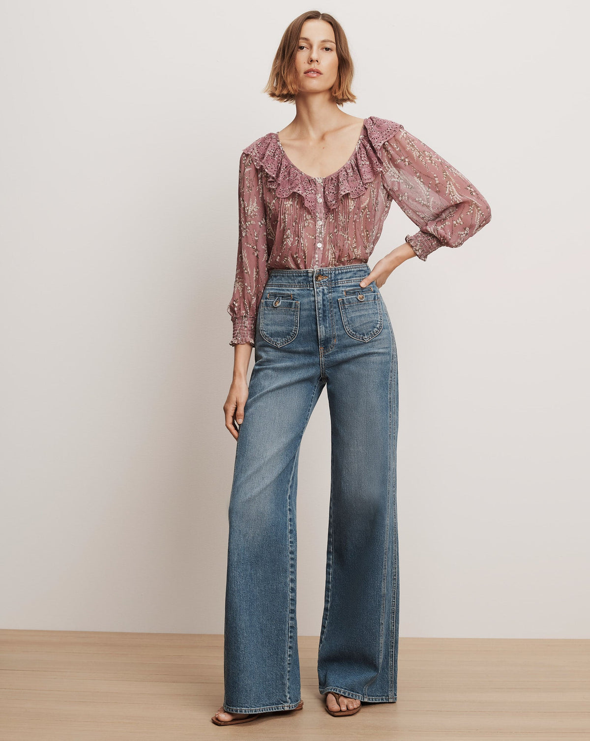 Hewitts Floral Blouse