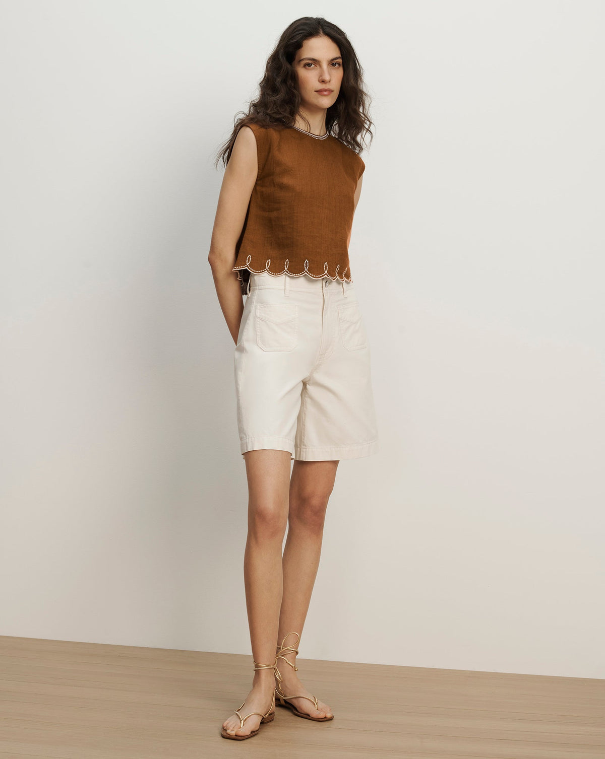 Kessan Linen Top