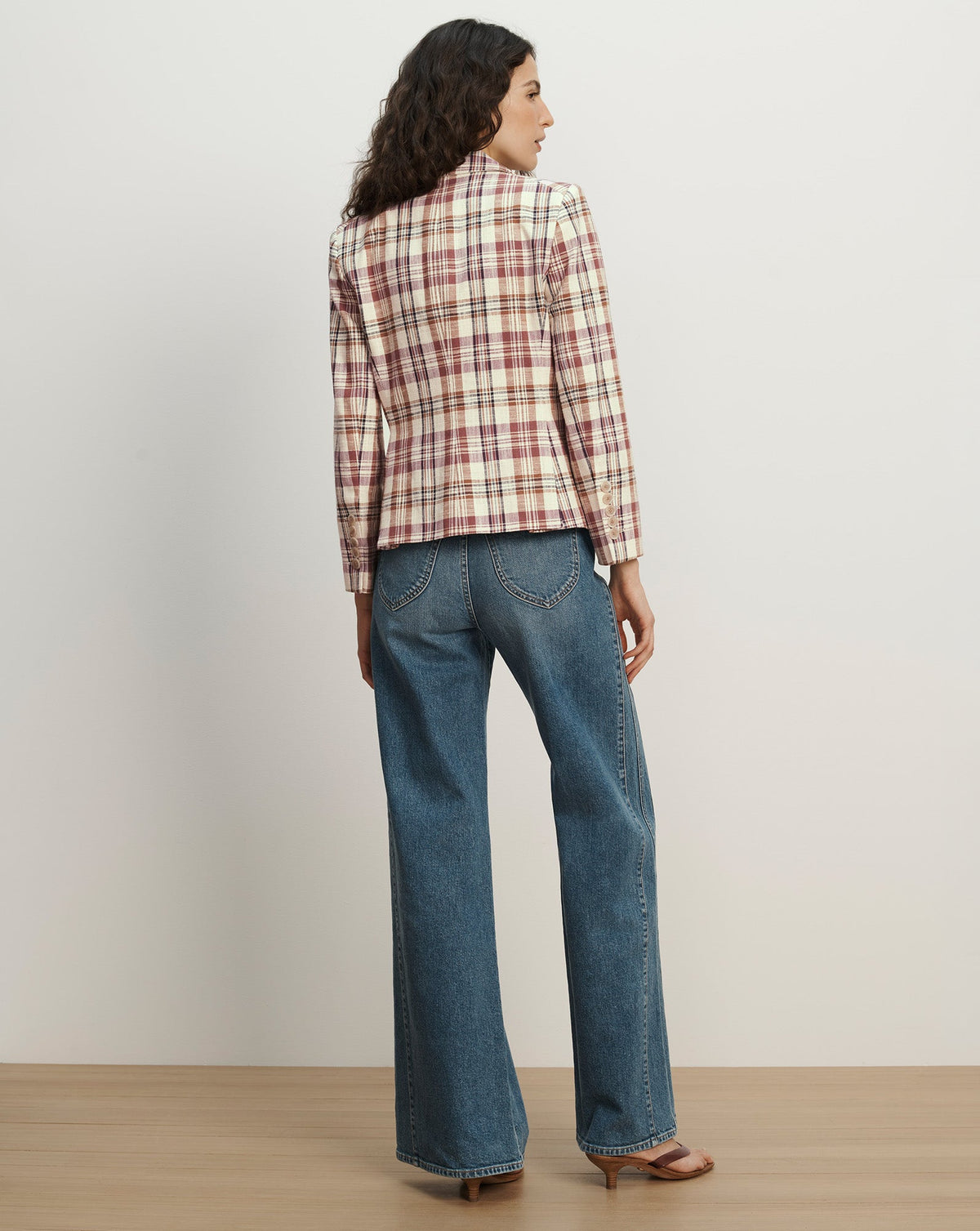 Tyra Plaid Dickey Jacket