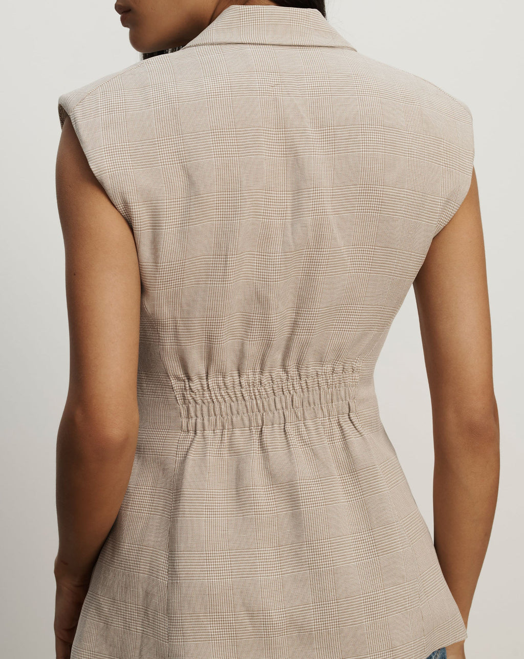 Gilet à carreaux Sorenne