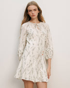 Mini-robe fleurie Ollian