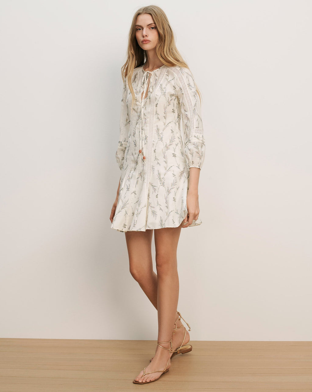 Mini-robe fleurie Ollian