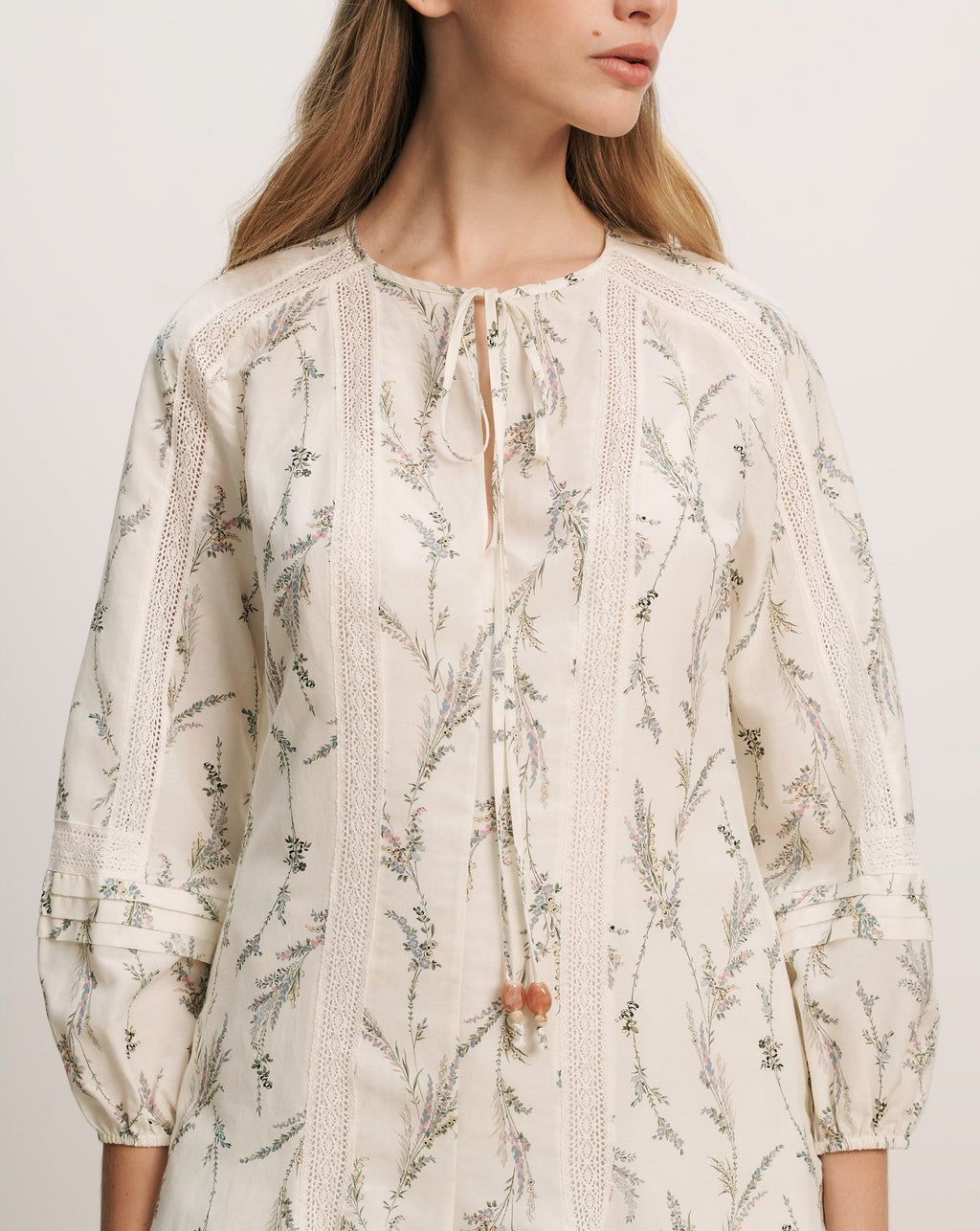 Mini-robe fleurie Ollian