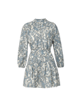 Rivendell Silk-Blend Mini Dress