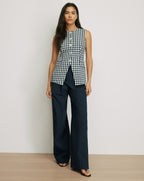Lois Gingham Vest